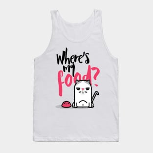 The Hungry Mad Cat Tank Top